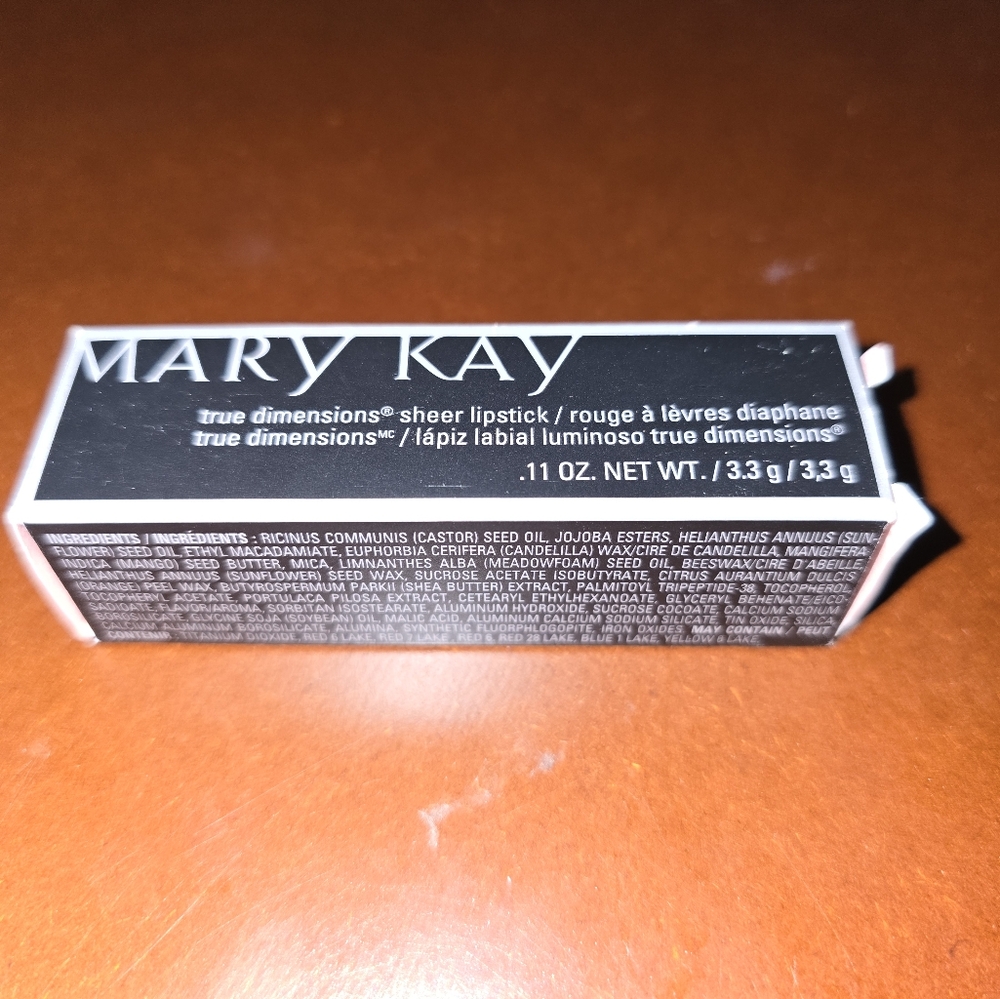 Mary Kay True Dimensions sheer lipstick